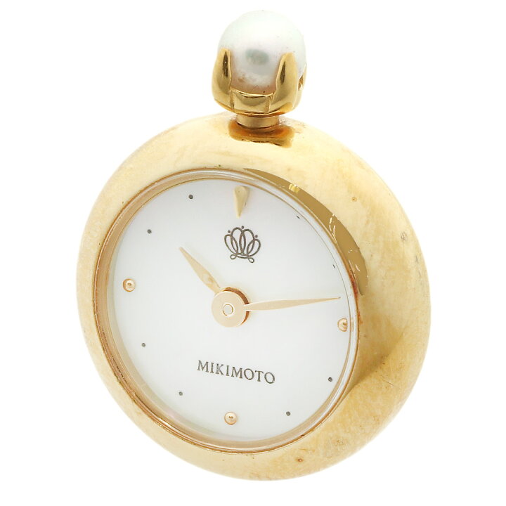 楽天市場】【本物保証】 超美品 ミキモト MIKIMOTO ブローチ ピン時計 
