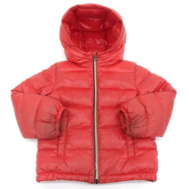 【8/1 P2倍】【本物保証】 モンクレール MONCLER キッズ ダウンジャケット ダウンコート アウター 赤 サイズ3 【中古】