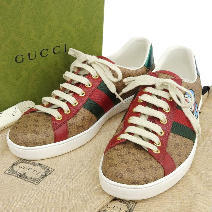 楽天市場】【本物保証】 箱・布袋付 超美品 グッチ GUCCI × ドラえもん 