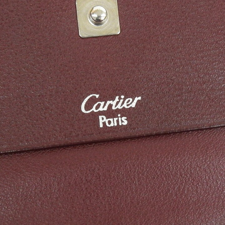 楽天市場】【本物保証】 超美品 カルティエ CARTIER 小銭入れ ロゴ  