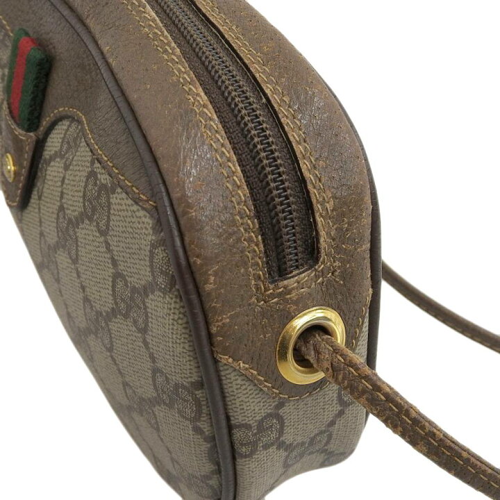 楽天市場】【本物保証】 布袋付 グッチ GUCCI オールドグッチ シェリー 