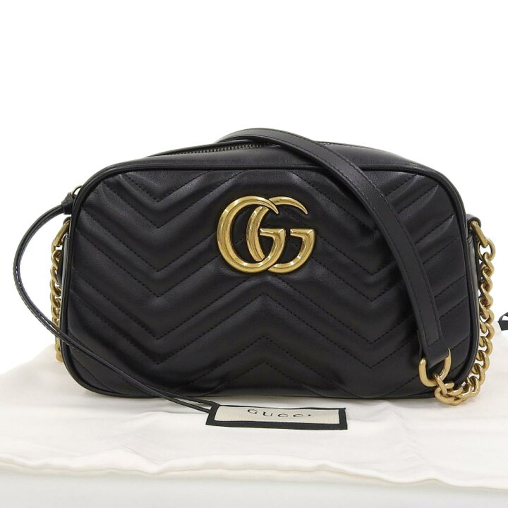 楽天市場】【8/1 P2倍】【本物保証】 布袋付 超美品 グッチ GUCCI GG 