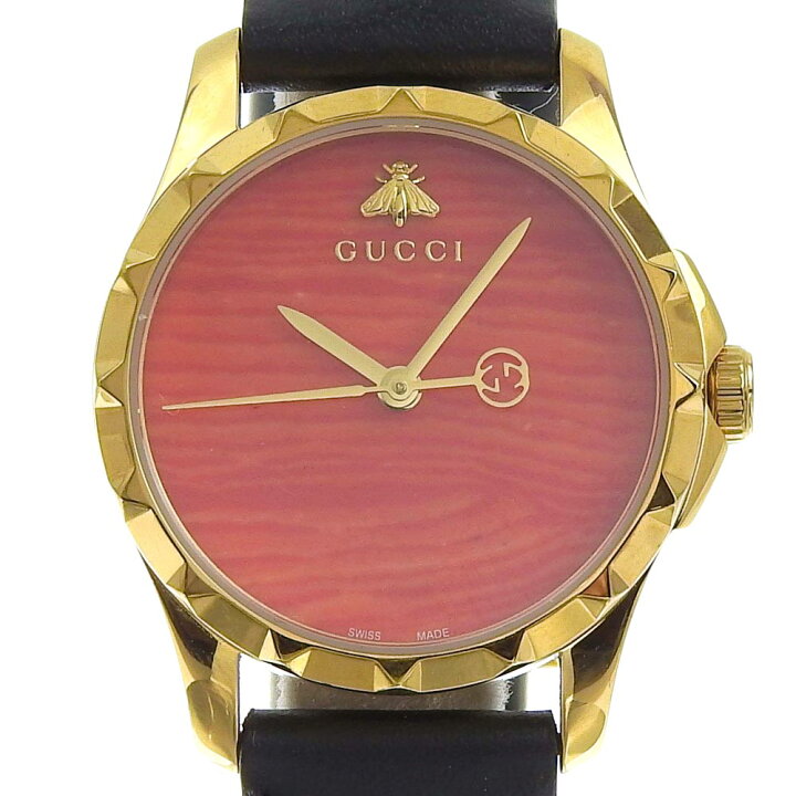 楽天市場】【8/1 P2倍】【本物保証】 美品 グッチ GUCCI Gタイムレス 