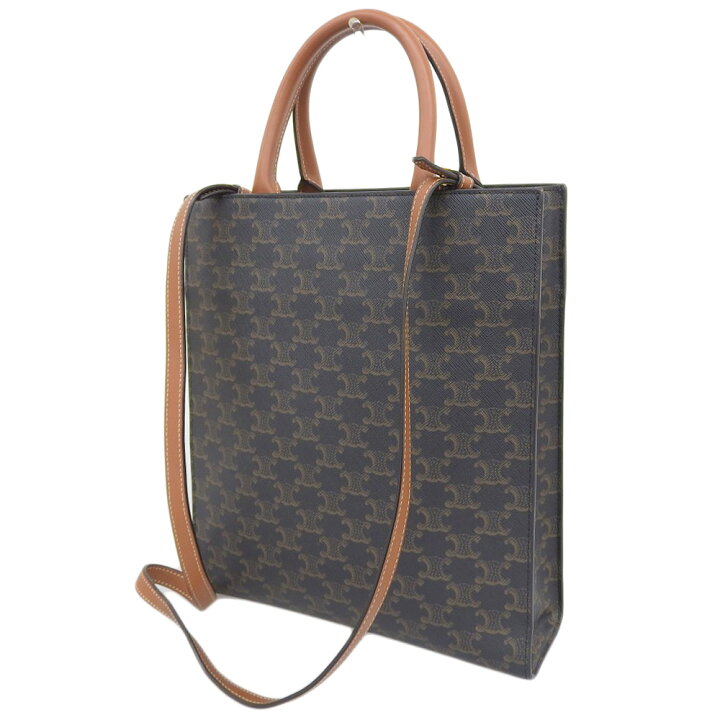 楽天市場】【本物保証】 超美品 セリーヌ CELINE トリオンフ スモール 