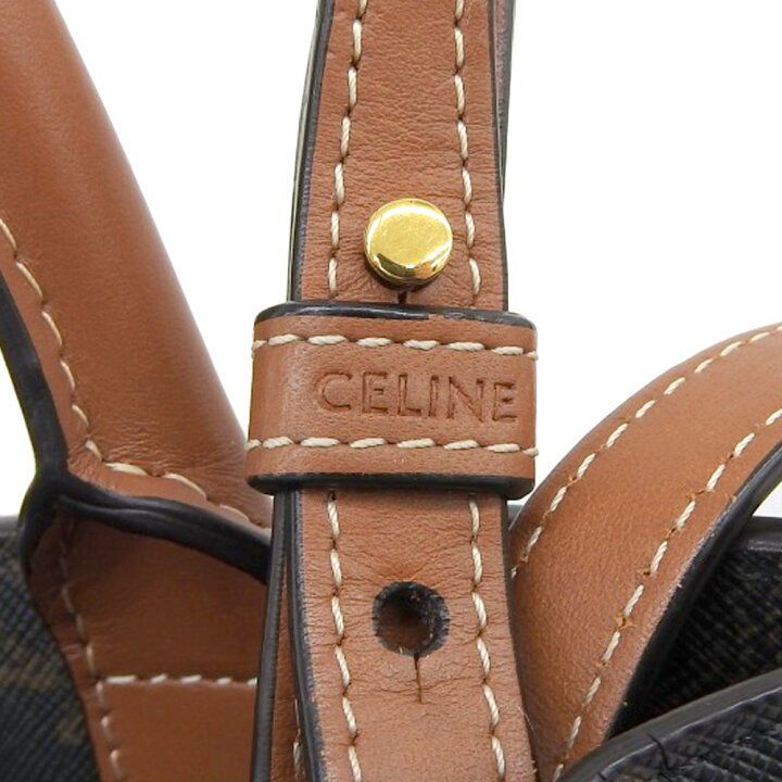 楽天市場】【本物保証】 超美品 セリーヌ CELINE トリオンフ スモール 