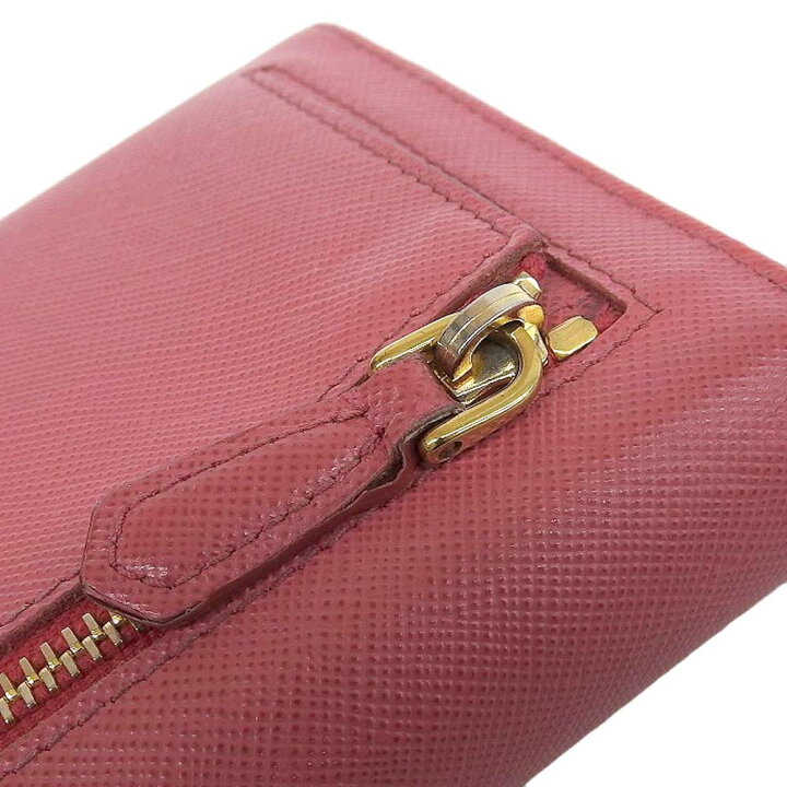 楽天市場】【本物保証】 プラダ PRADA サフィアーノ レザー リボン  