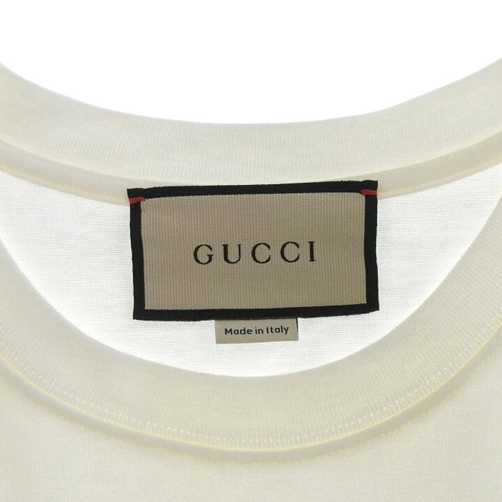 楽天市場】【本物保証】 超美品 グッチ GUCCI オーバーサイズ ロゴ T  