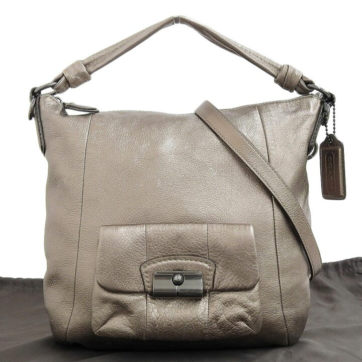 楽天市場】【本物保証】 布袋付 超美品 コーチ COACH 2WAYバッグ  