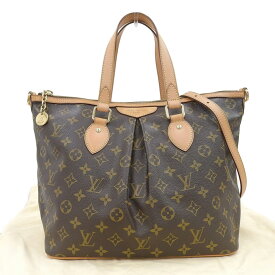 【本物保証】 布袋付 超美品 ルイヴィトン LOUIS VUITTON モノグラム パレルモPM 2WAYバッグ ハンドバッグ ショルダーバッグ M40145 【中古】