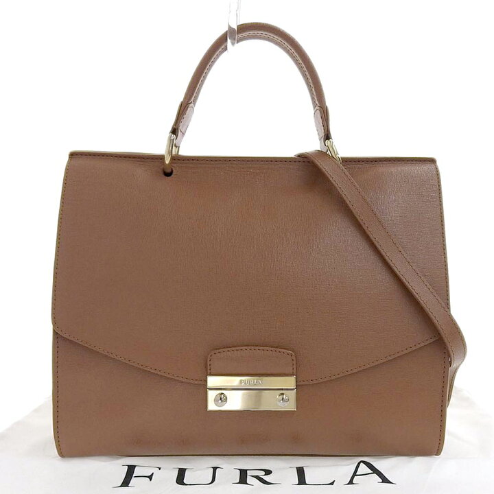 楽天市場】【8/1 P2倍】【本物保証】 布袋付 美品 フルラ FURLA  