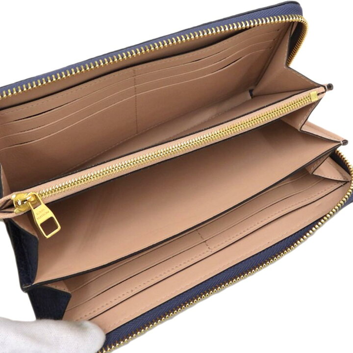 超美品！ルイヴィトン ポルトフォイユ コメット ブルーマリーヌ 日本 