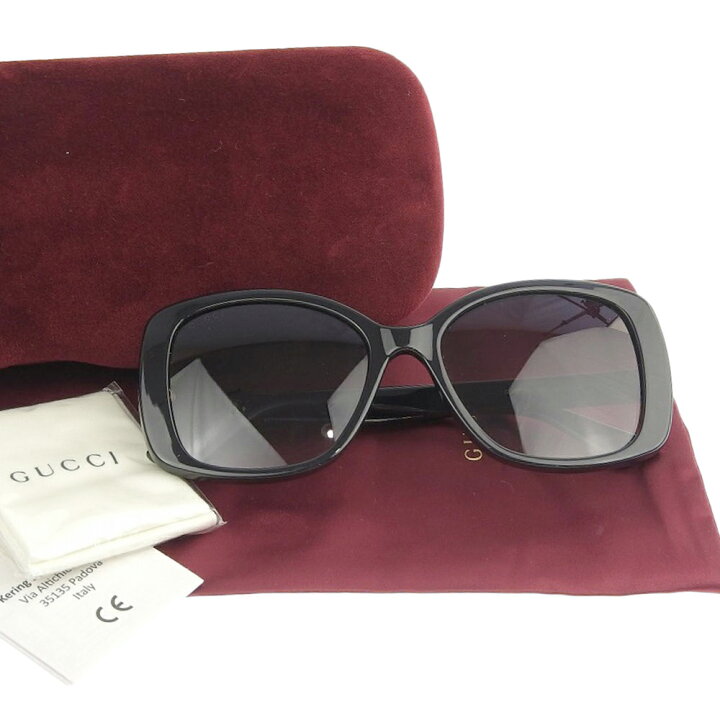 楽天市場】【本物保証】 布袋付 新品同様 グッチ GUCCI GGマーモント 