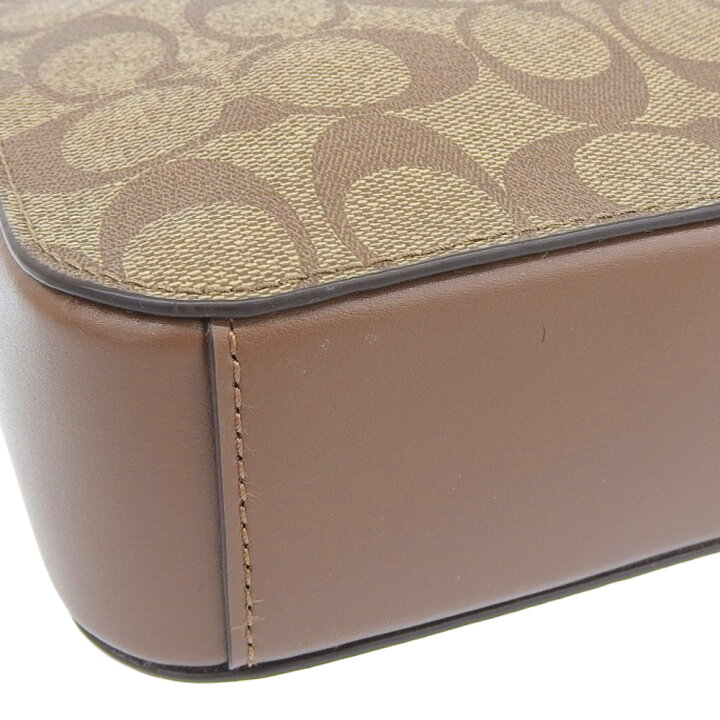 楽天市場】【本物保証】 新品同様 コーチ COACH ロゴ ショルダーバッグ  