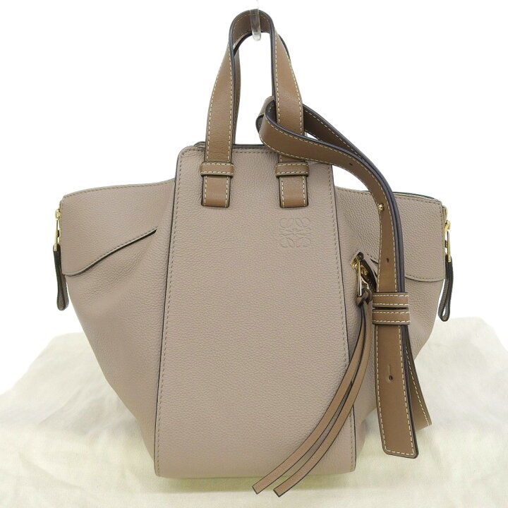 LOEWE ロエベ ハンモック スモール サンドミンク 2WAY グレージュ 