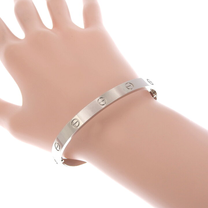 楽天市場】【本物保証】 箱付 超美品 カルティエ CARTIER ラブブレス  