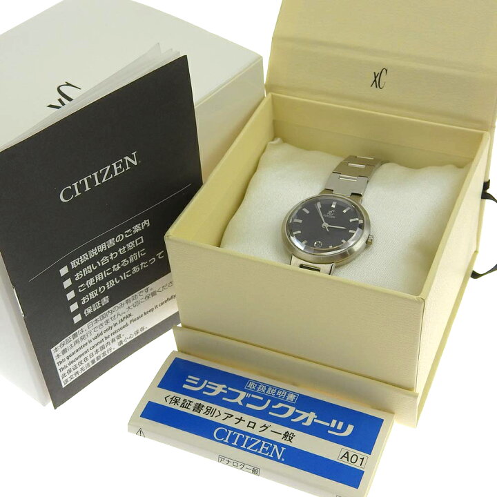 楽天市場】【本物保証】 箱付 美品 シチズン CITIZEN クロスシー  