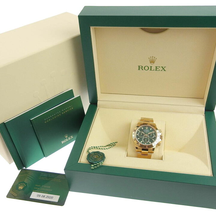 楽天市場】【本物保証】 箱・保付 新品同様 ロレックス ROLEX デイトナ 