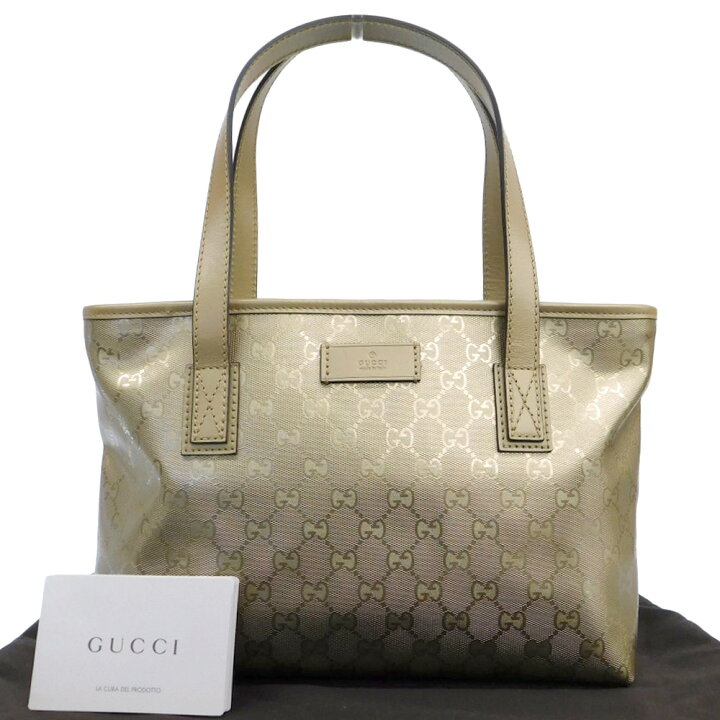 楽天市場】【本物保証】 布袋付 新品同様 グッチ GUCCI GGインプリメ 