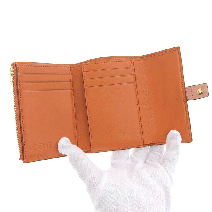 楽天市場】【本物保証】 超美品 ロエベ LOEWE バーティカルウォレット 