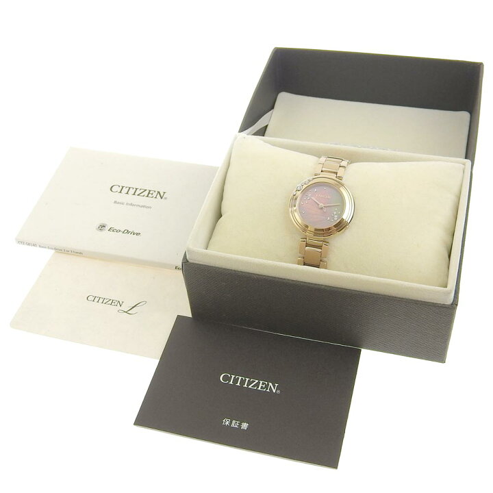 楽天市場】【本物保証】 箱・保付 超美品 シチズン CITIZEN L エル 