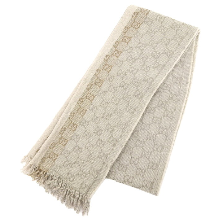 楽天市場】【本物保証】 超美品 グッチ GUCCI マフラー GG柄  