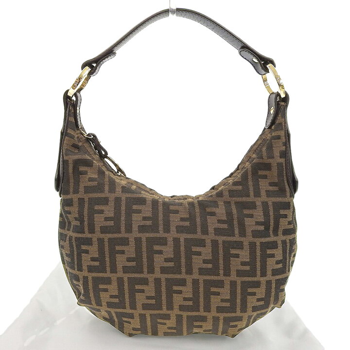 楽天市場】【本物保証】 布袋付 超美品 フェンディ FENDI ズッカ柄 FF  