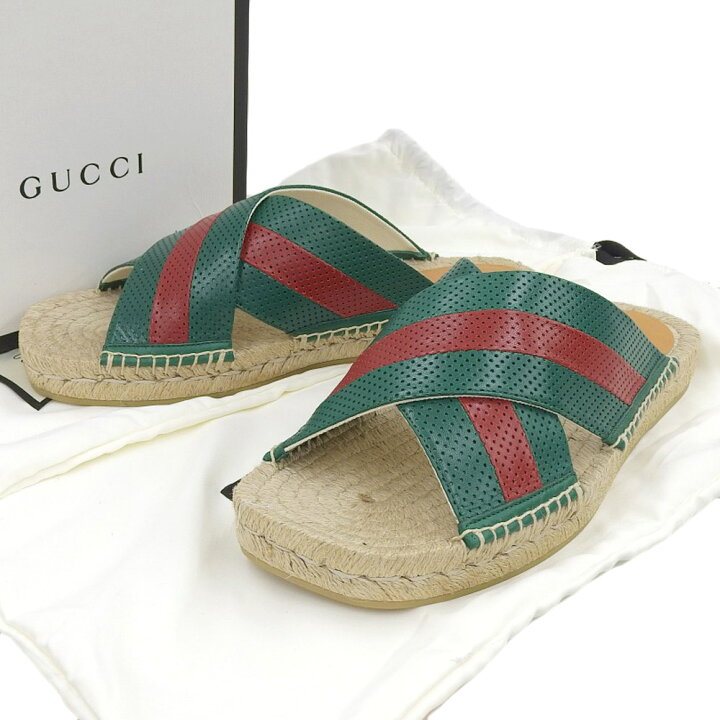 楽天市場】【本物保証】 箱・布袋付 新品同様 グッチ GUCCI シェリー  