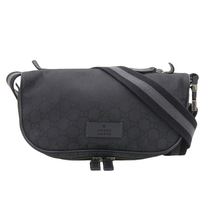 楽天市場】【本物保証】 グッチ GUCCI GGナイロン ウエストバッグ 