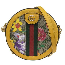 【本物保証】 新品同様 グッチ GUCCI GGブルームス GGフローラ オフィディア GGマーモント 550618 520981 ショルダーバッグ ラウンド 【中古】