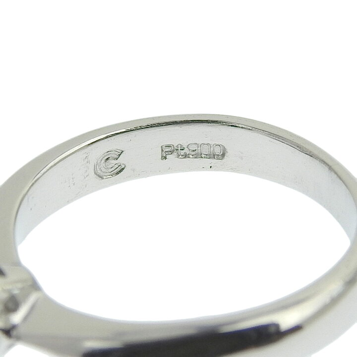 楽天市場】【本物保証】 鑑付 超美品 一粒ダイヤモンド シンプル  