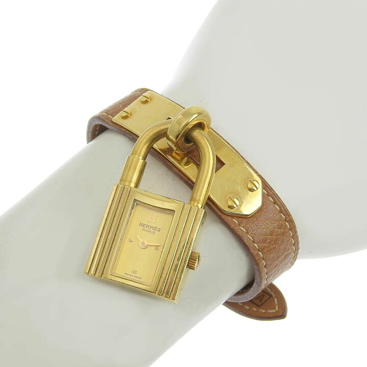 楽天市場】【本物保証】 箱・保付 エルメス HERMES ケリーウォッチ  