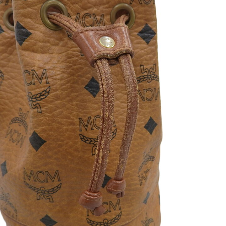 楽天市場】【本物保証】 布袋付 エムシーエム MCM 巾着バッグ 