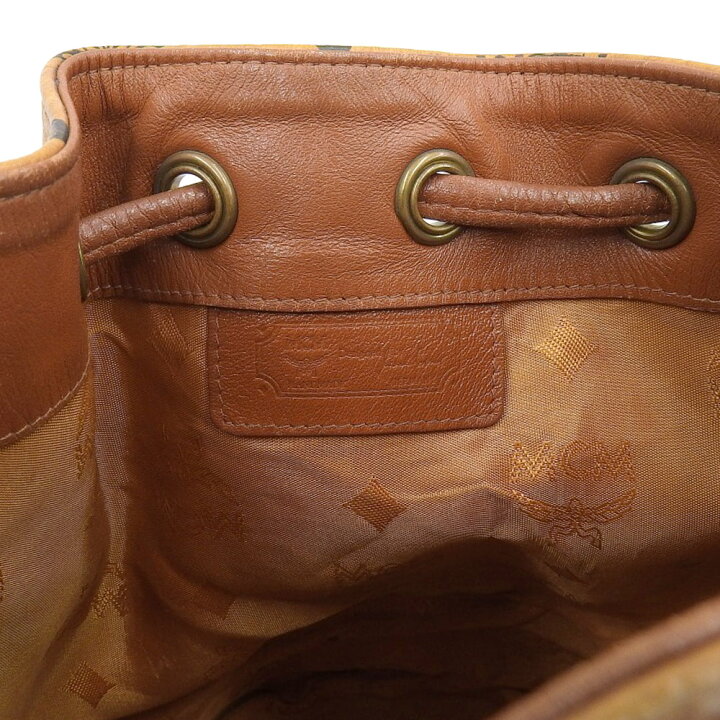 楽天市場】【本物保証】 布袋付 エムシーエム MCM 巾着バッグ 