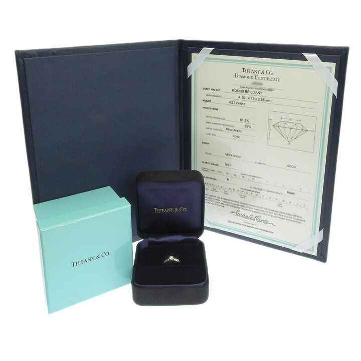 楽天市場】【本物保証】 箱・鑑付 新品同様 ティファニー TIFFANY & Co 