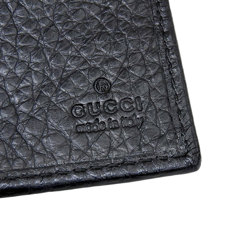 楽天市場】【本物保証】 箱付 超美品 グッチ GUCCI 二つ折り長財布  