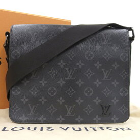 【本物保証】 箱・布袋付 超美品 ルイヴィトン LOUIS VUITTON モノグラム エクリプス ディストリクトPM M46255 メッセンジャー ショルダー 【中古】