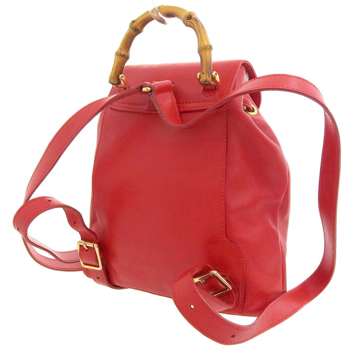 楽天市場】【本物保証】 希少 レア グッチ GUCCI バンブー ミニ バック  