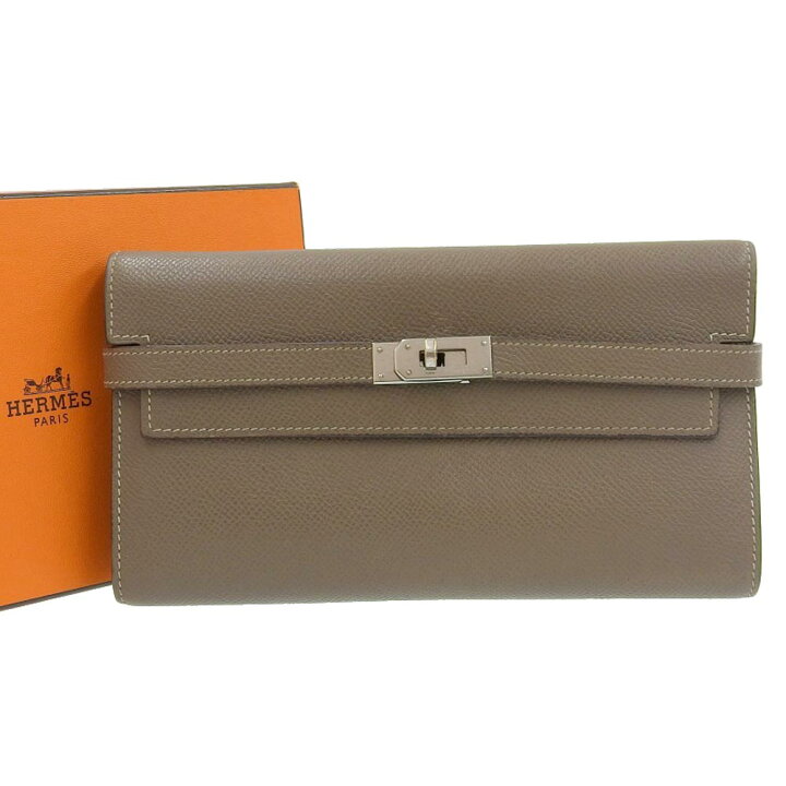 楽天市場】【本物保証】 箱付 エルメス HERMES ケリーウォレット □P  
