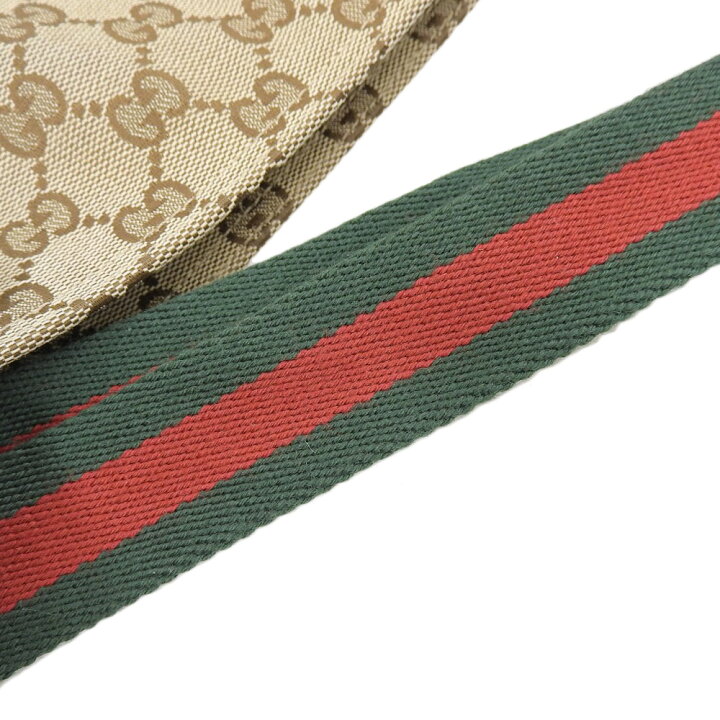 楽天市場】【本物保証】 布袋付 超美品 グッチ GUCCI GGキャンバス  