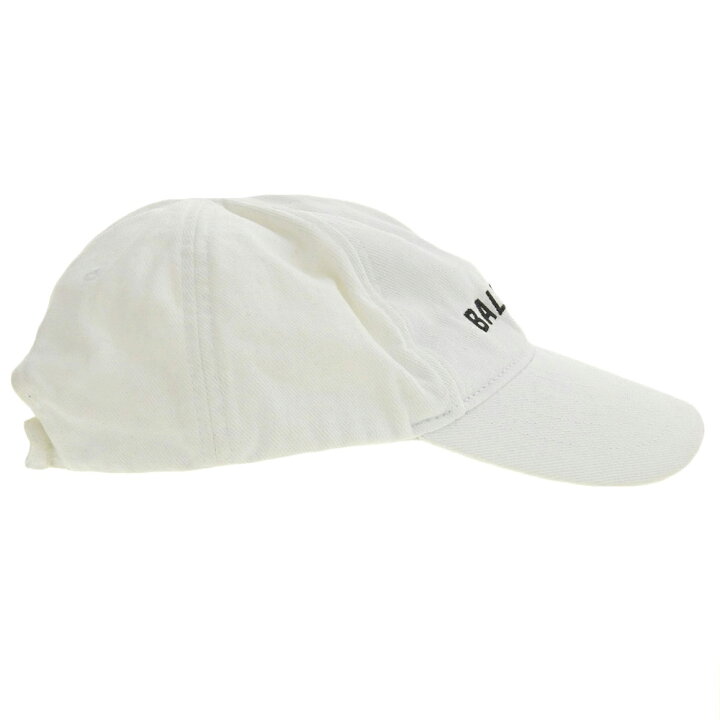本物保証】 バレンシアガ BALENCIAGA ロゴ ベースボールキャップ L  