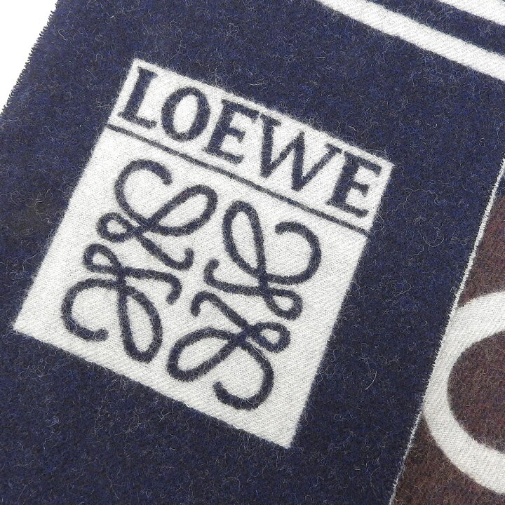 楽天市場】【本物保証】 箱付 新品同様 ロエベ LOEWE アナグラム  
