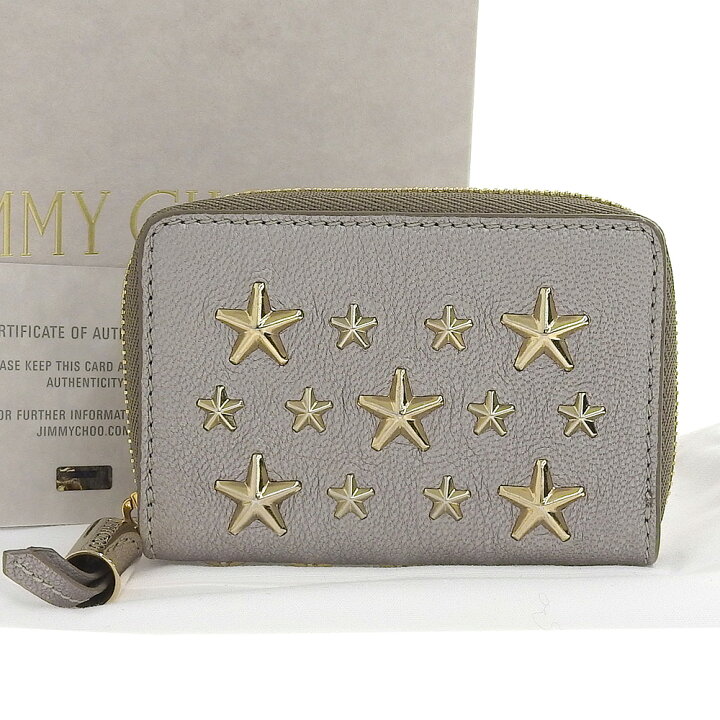 ジミーチュウ JIMMY CHOO コインケース 小銭入れ スタースタッズ  