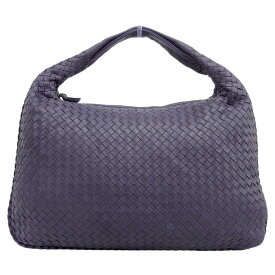 【本物保証】 ボッテガヴェネタ BOTTEGA VENETA イントレチャート ワンショルダーバッグ 115654 レザー バイオレット 定番 【中古】