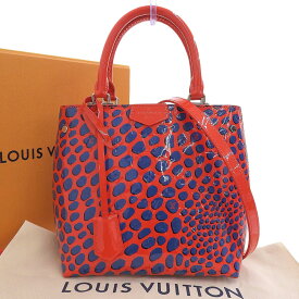 【本物保証】 希少 レア 箱・布袋付 超美品 ルイヴィトン LOUIS VUITTON モノグラムヴェルニ ジャングルドット オープントート M42033 2WAY 【中古】
