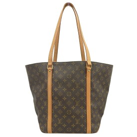 【本物保証】 ルイヴィトン LOUIS VUITTON モノグラム サックショッピング M51108 トートバッグ ショルダーバッグ ヴィンテージ 【中古】