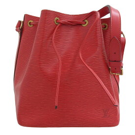 【本物保証】 超美品 ルイヴィトン LOUIS VUITTON エピ プチノエ M44107 巾着バッグ ショルダーバッグ カスティリアンレッド 【中古】