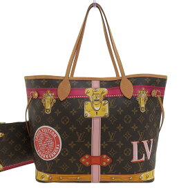 【本物保証】 超美品 ルイヴィトン LOUIS VUITTON モノグラム サマートランク ネヴァーフルMM M41390 トートバッグ 【中古】