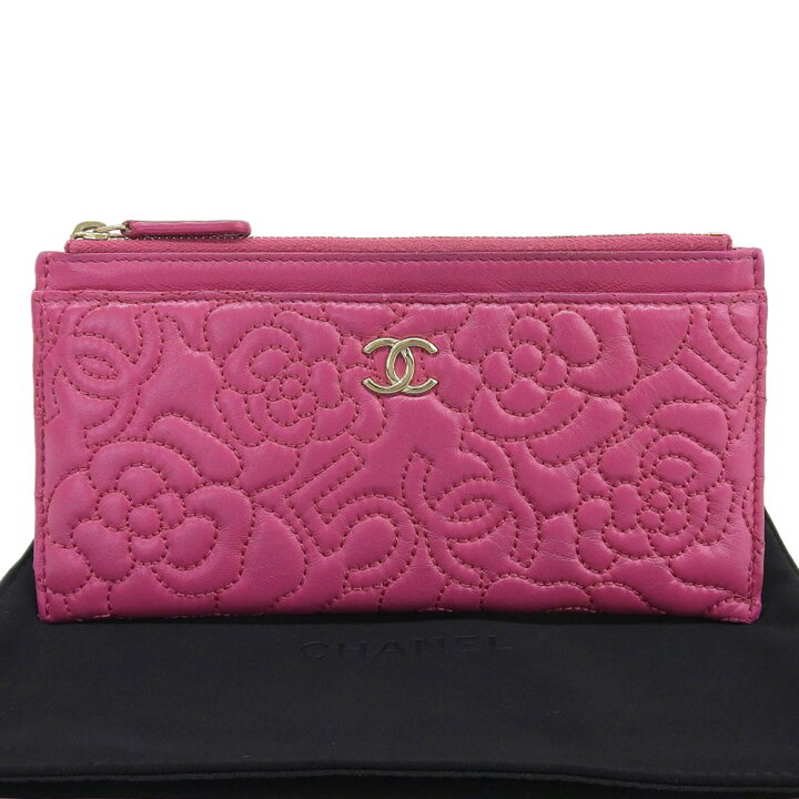 楽天市場】【本物保証】 希少 レア 布袋付 シャネル CHANEL カメリア 