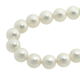 【本物保証】 鑑付 超美品 ミキモト MIKIMOTO 28.8g アコヤパール ネックレス シルバー環 アコヤ真珠 約6.5～約7.0mm あこや真珠 【中古】