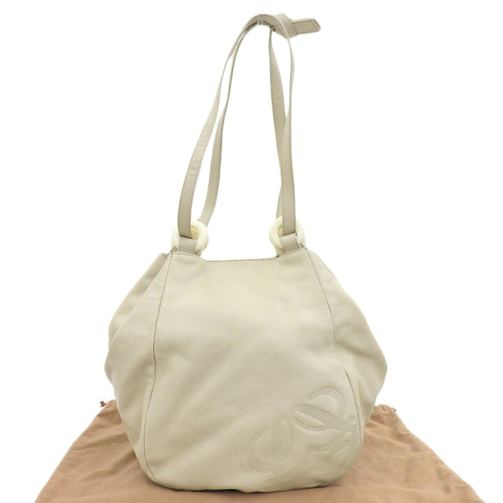 楽天市場】【本物保証】 布袋付 ロエベ LOEWE アナグラム ナッパアイレ 